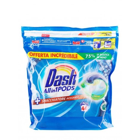 Detergent capsule Dash 44 buc Allin1 Smacchiatore Integrato