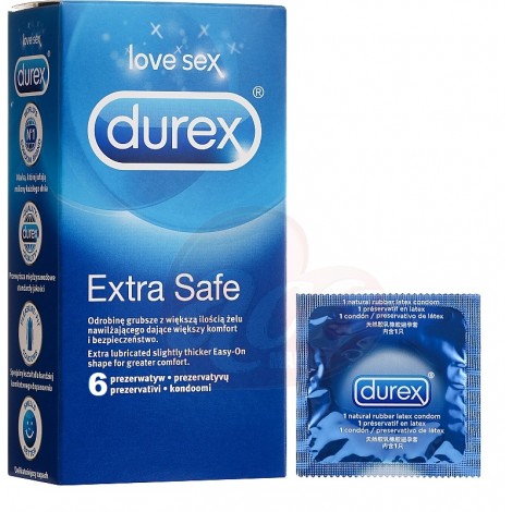 Prezervative Durex Extra Safe 6/ set