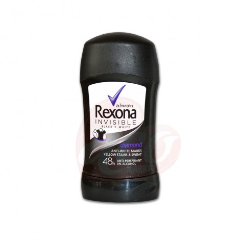 Deodorant antiperspirant stick Rexona Invisible Black & White 40ml