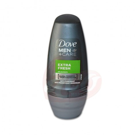 Deodorant antiperspirant roll on pentru barbati Dove Extra Fresh 50ml
