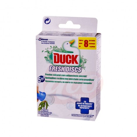  Odorizant wc Duck Fresh Discs Eucaliptus aparat 36 ml 