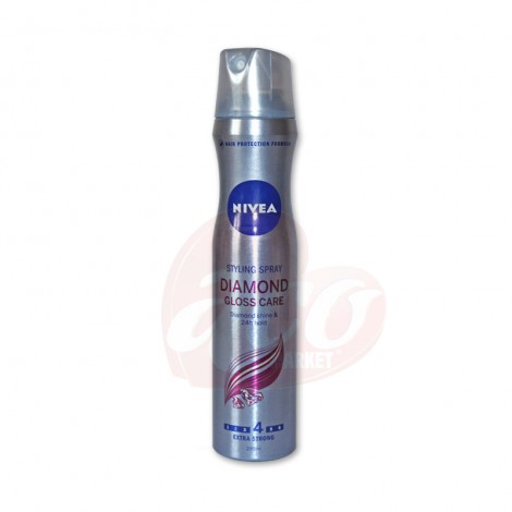 Spray fixativ Nivea Diamond Gloss Care nr. 4 250ml