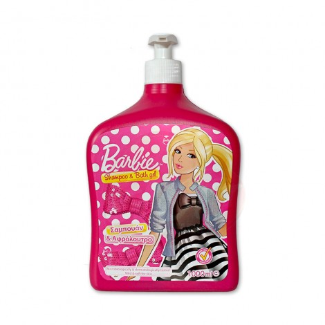 Sampon/Gel de dus Disney Barbie 1000ml