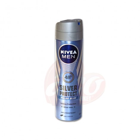 Deodorant antiperspirant spray pentru barbati Nivea Polar Blue 150ml