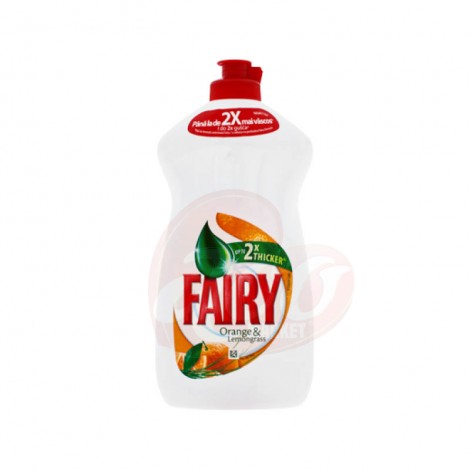 Detergent de vase Fairy Orange & Lemongrass 450 ml