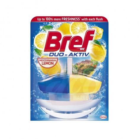 Odorizant wc Bref Duo Activ Lemon 50 ml