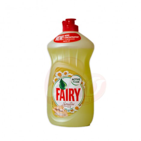 Detergent de vase Fairy sensitive chamomile & vitamina E 450ml