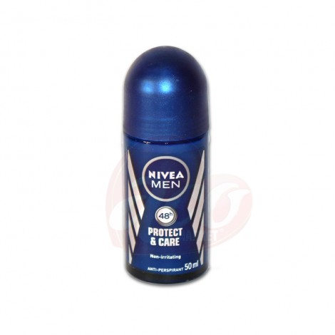 Deodorant antiperspirant roll-on pentru barbati Nivea Protect & Care 50ml