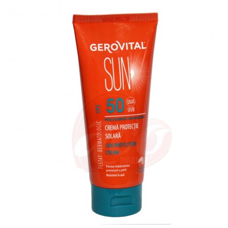 Crema protectie solara Gerovital Sun SPF 50 100ml