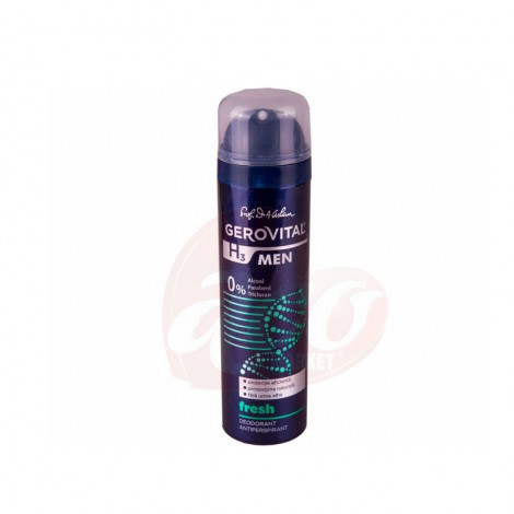 Deodorant antiperspirant spray Gerovital H3 Men Fresh 150 ml