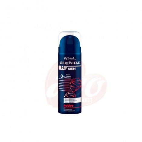 Deodorant antiperspirant spray Gerovital H3 Men Active 150 ml