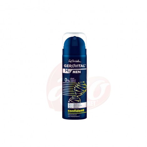 Deodorant antiperspirant spray Gerovital H3 Men Confident 150 ml 