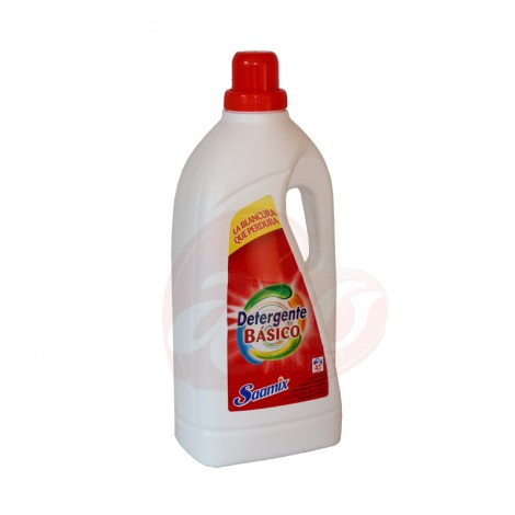 Detergent lichid Saamix Rufe Albe 45 spalari 3l