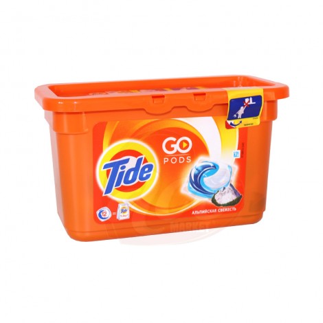 Detergent capsule Tide Alpine 12x25.2 gr