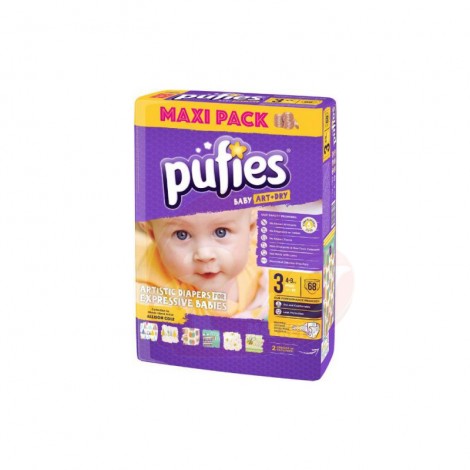 Scutece Pufies new maxi pack 3, 68/set 