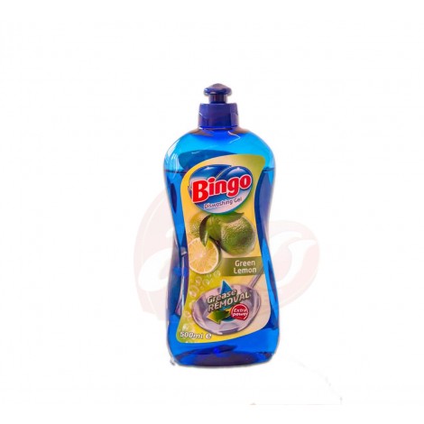 Detergent vase Bingo Green Lemon 0.5l
