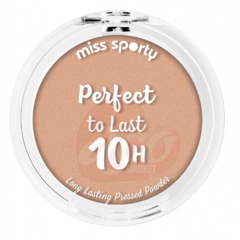 Pudra compacta Miss Sporty Perfect to Last 10H 002 Pink Beige, 4 g