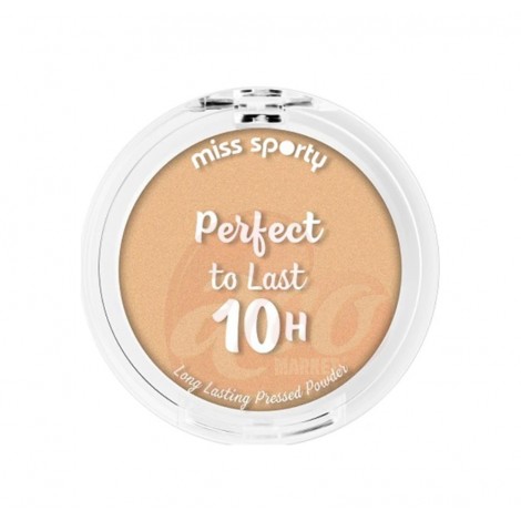 Pudra compacta Miss Sporty Perfect to Last 10H 003 Golden Beige, 4 g