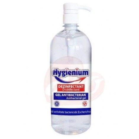 Gel antibacterian, dezinfectie igienica maini, 1000 ml, Hygienium