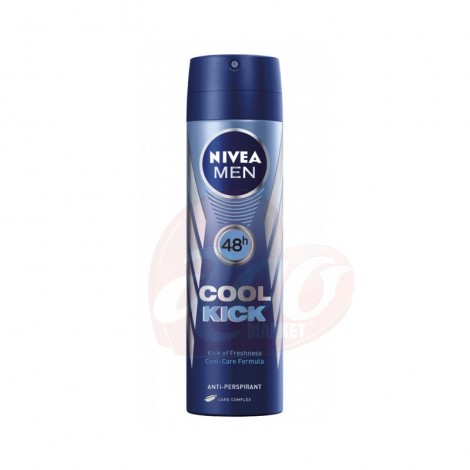 Deodorant antiperspirant spray pentru barbati Nivea Cool Kick 150ml