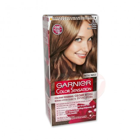 Vopsea de par Garnier Color Sensation 6.0 blond inchis pretios