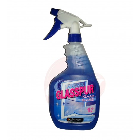 Detergent solutie pentru geam Glasspur, 1 L pulverizator