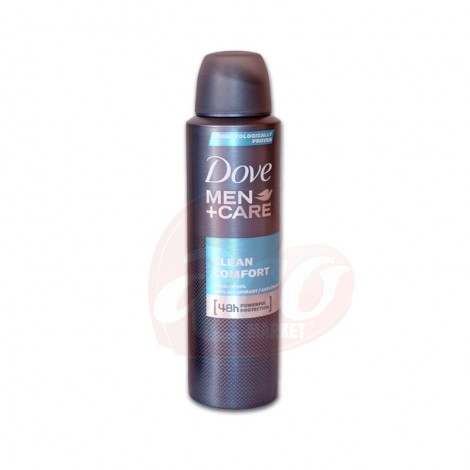 Deodorant antiperspirant spray pentru barbati Dove Clean Comfort 150ml