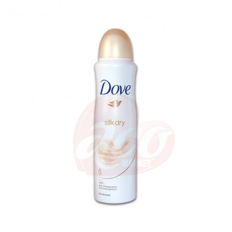 Deodorant antiperspirant spray Dove Silk Dry 150ml