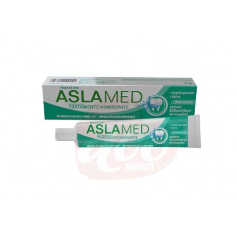 Pasta de dinti Aslamed Homeopatic 75ml