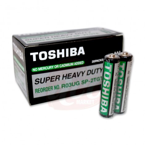 Baterii Toshiba AAA R3 1.5V Super Heavy Duty 2/set