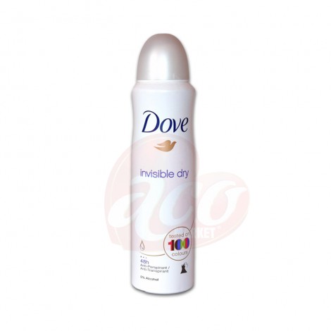 Deodorant antiperspirant spray Dove Invisible Dry 150ml