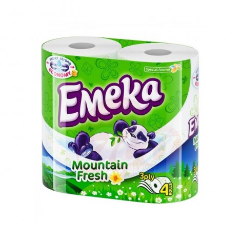 Hartie igienica Emeka  Mountain Fresh 3 straturi 4/set