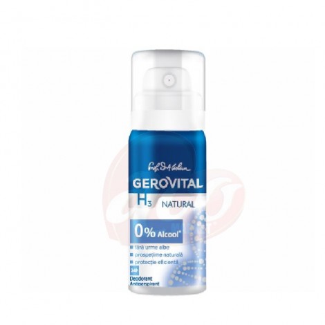 Deodorant antiperspirant Gerovital H3 Natural 40 ml