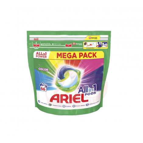 Detergent capsule Ariel Color 66X23.8gr