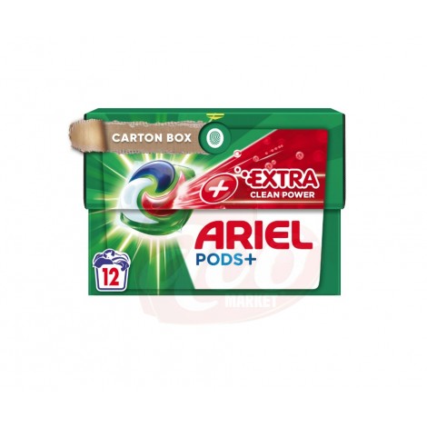 Detergent capsule Ariel Pods EXTRA+ CLEAN POWER12X25.1 ml