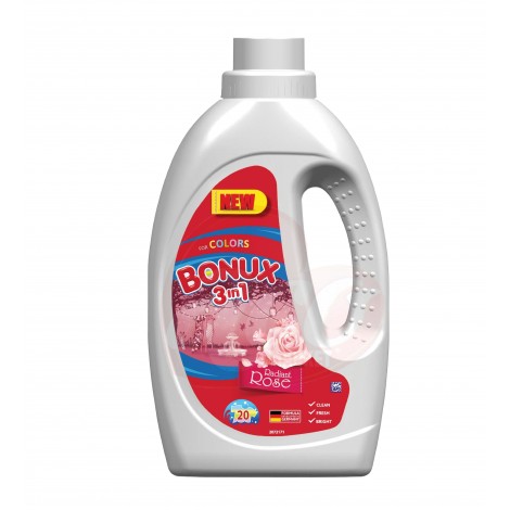 Detergent lichid Bonux Rose 20 spalari 1.1l