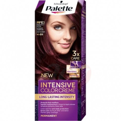 Vopsea pentru par Palette RFE3 brun violet intens Intensive Color Creme
