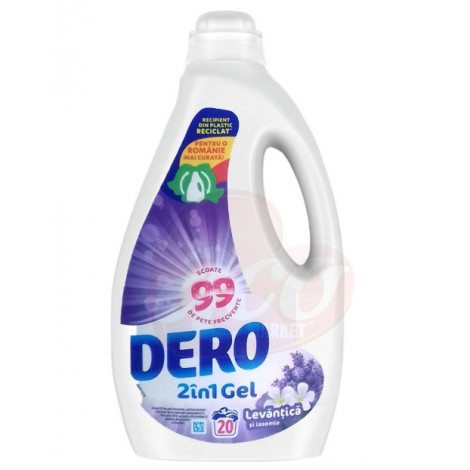 Detergent lichid Dero Levantica 20 spalari 1l