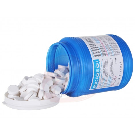 Dezinfectant efervescent Cloramina Biclosol 300 tablete