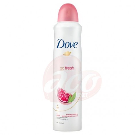 Deodorant antiperspirant spray Dove Pomegranate 250ml