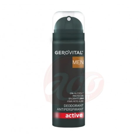 Deodorant antiperspirant spray Gerovital men active 150ml
