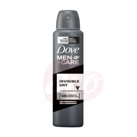 Deodorant spray Dove Men+Care Invisible Dry 150 ml