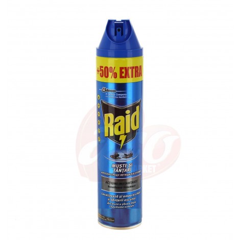 Insecticid  Raid spray muste si tantari 600ml 