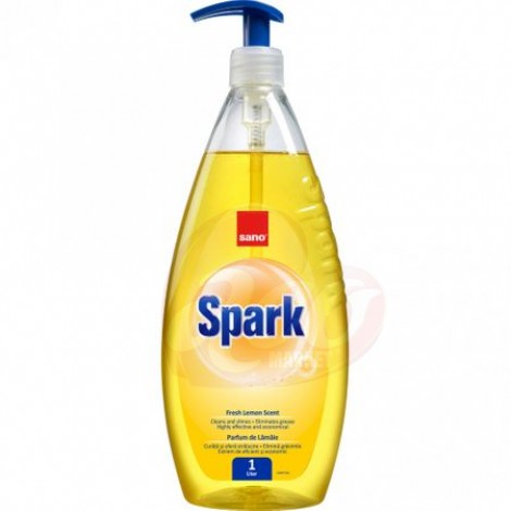 Detergent de vase Sano Spark lemon 1l