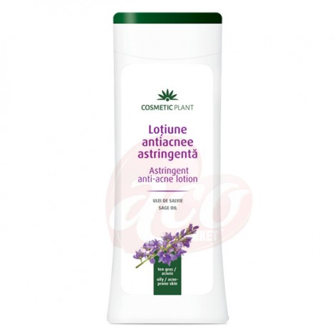 Lotiune antiacnee cu ulei de salvie Cosmetic Plant 200 ml