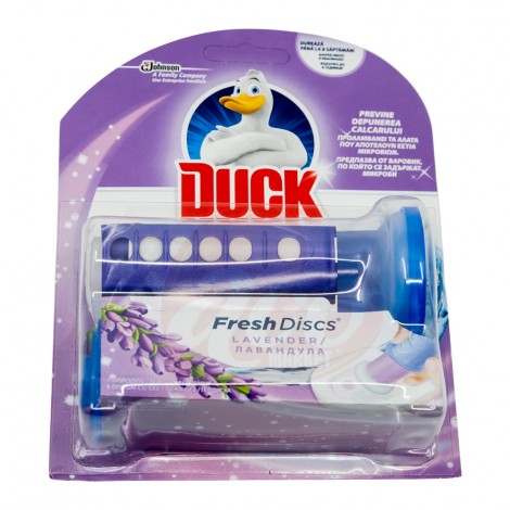 Odorizant wc Duck Fresh Discs Lavanda aparat 36 ml 