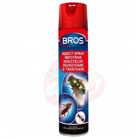 Insecticid Bros spray anti insecte zburatoare si taratoare 400ml