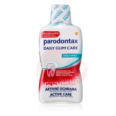 Apa de gura Parodontax Daily Gum Care Fresh Mint 500 ml