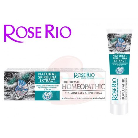 Pasta de dinti Rose Rio Natural-Homeopathic 65 ml