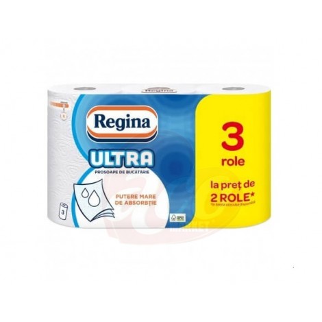 Prosop de bucatarie Regina Ultra 3 straturi 2+1 gratis
